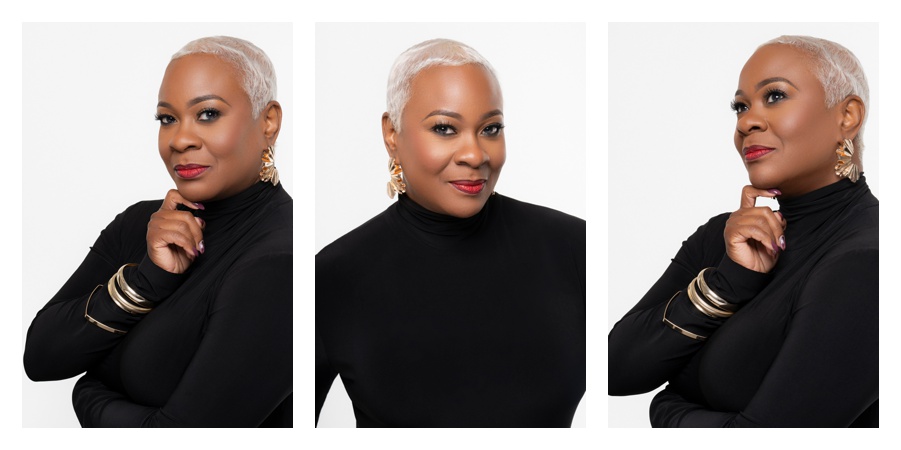 Black female headshot photographer located in Alexandria, VA.